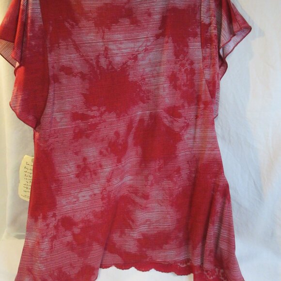 ONE WORLD NEW WITH TAGS~RED/WHITE/BLUE & LACE~ SIZE MEDIUM - Picture 7 of 9